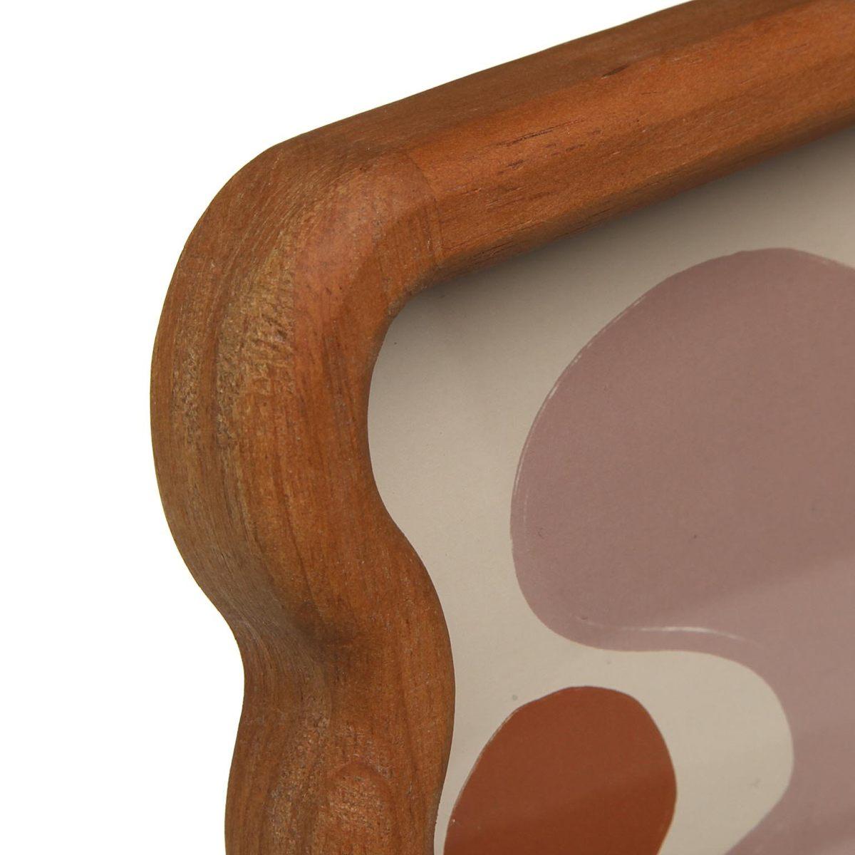 Cornice portafoto in legno Onda 13x18 cm