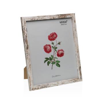 Cornice portafoto in mdf effetto anticato 20x25 cm