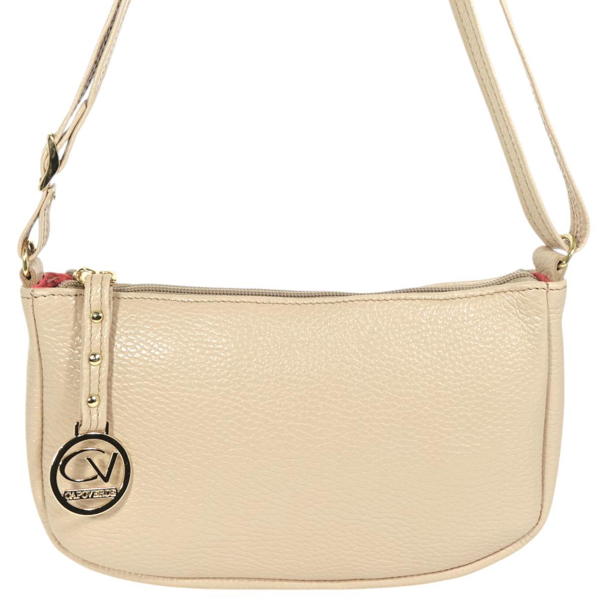 Tracollina donna in vera pelle Made in Italy Capoverde