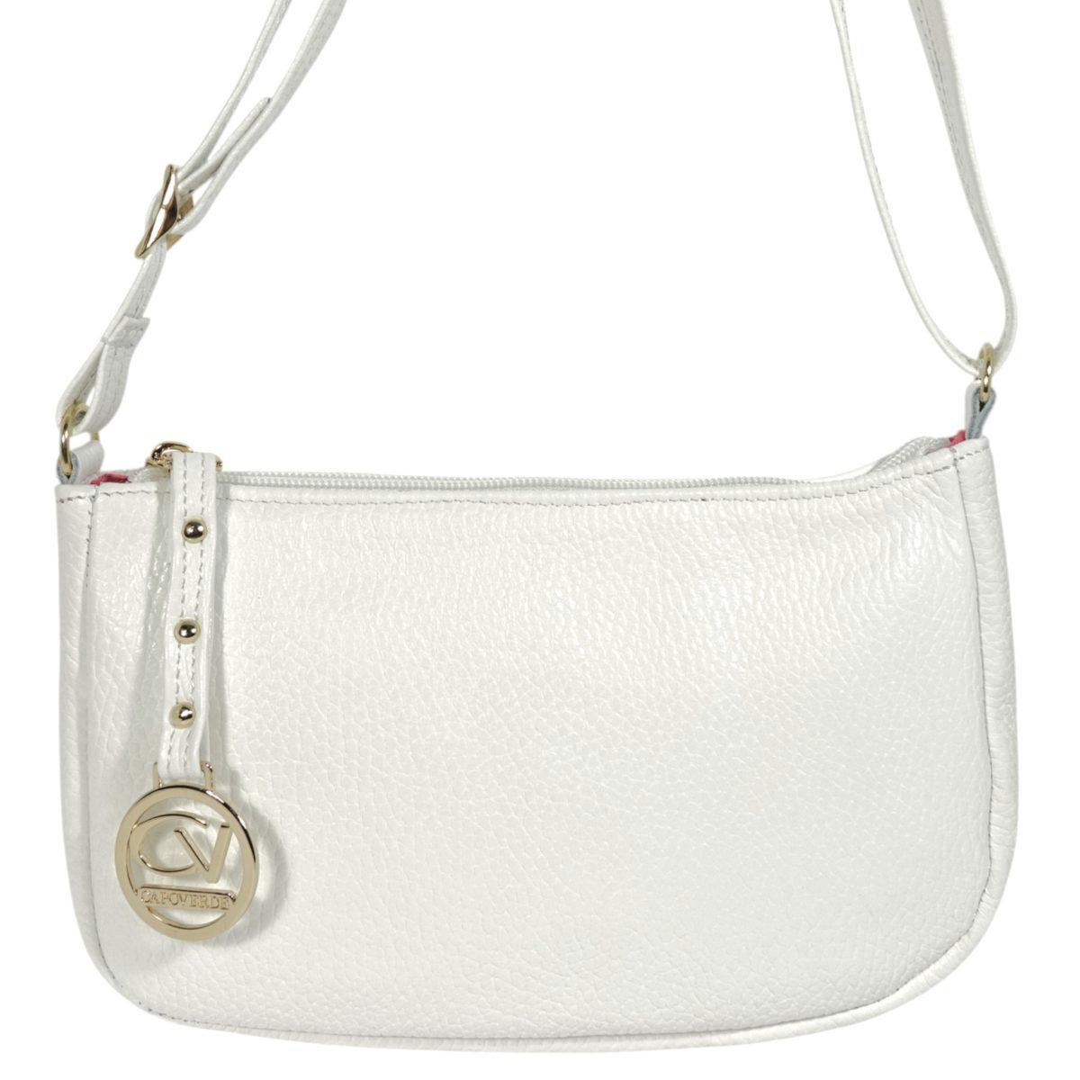 Tracollina donna in vera pelle Made in Italy Capoverde