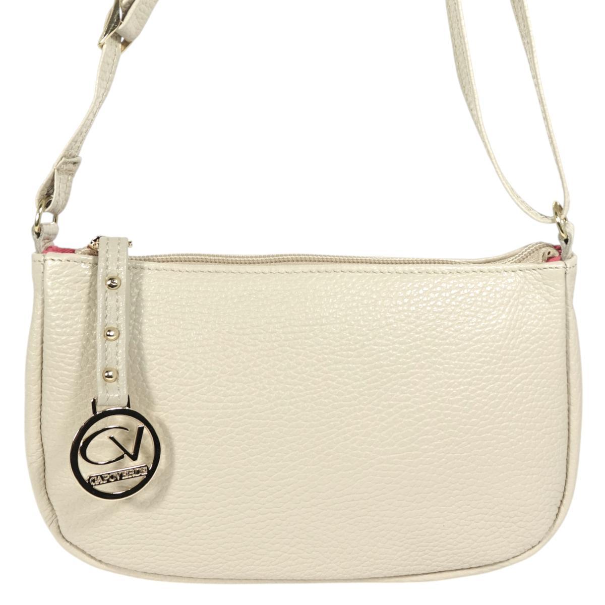 Tracollina donna in vera pelle Made in Italy Capoverde