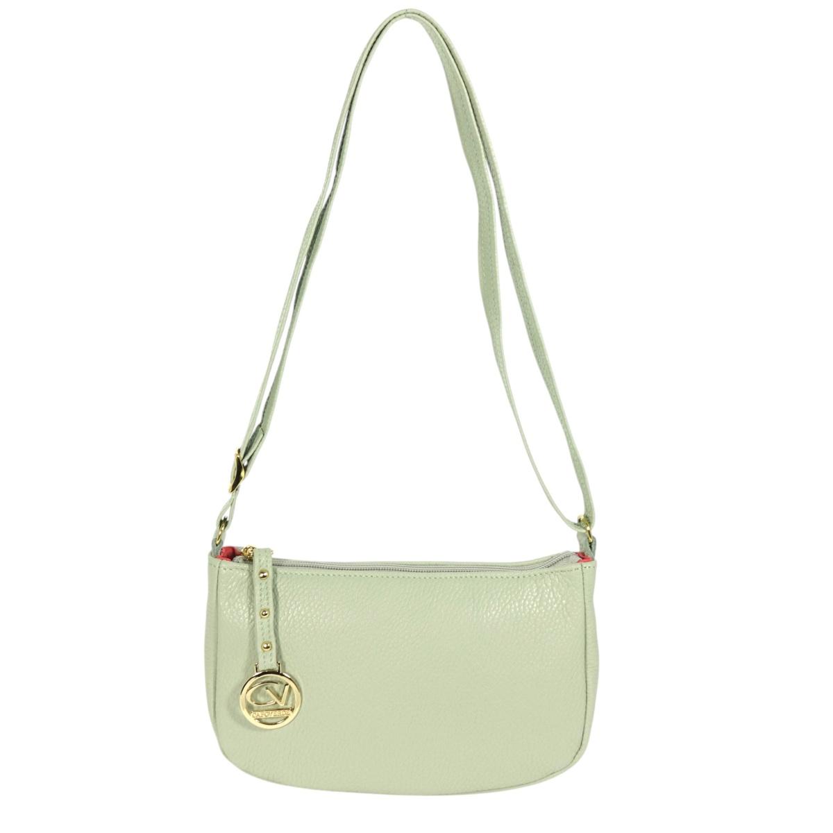 Tracollina donna in vera pelle Made in Italy Capoverde