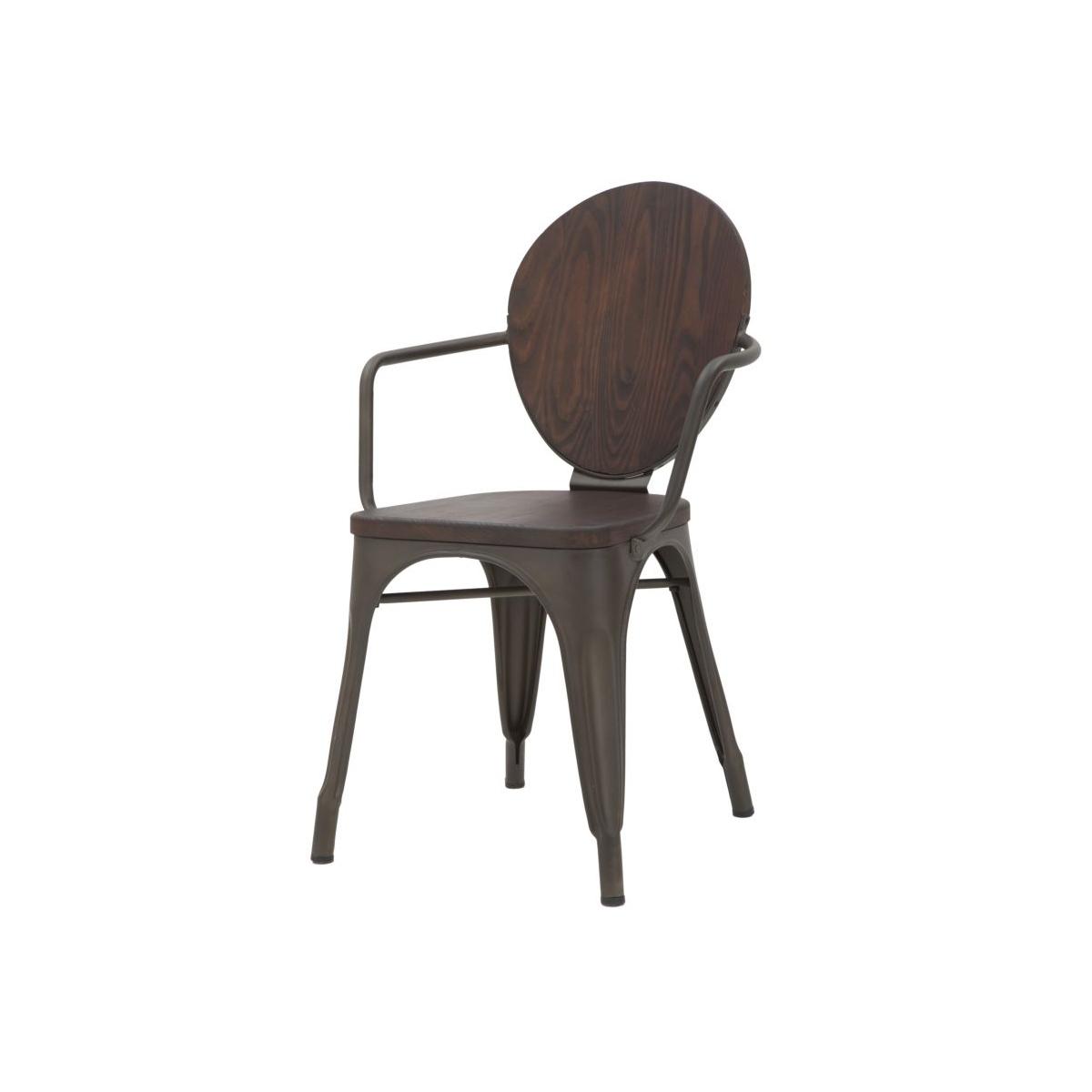 Sedia harlem cm 54x51x83 set 2 pz (altezza seduta cm 43)