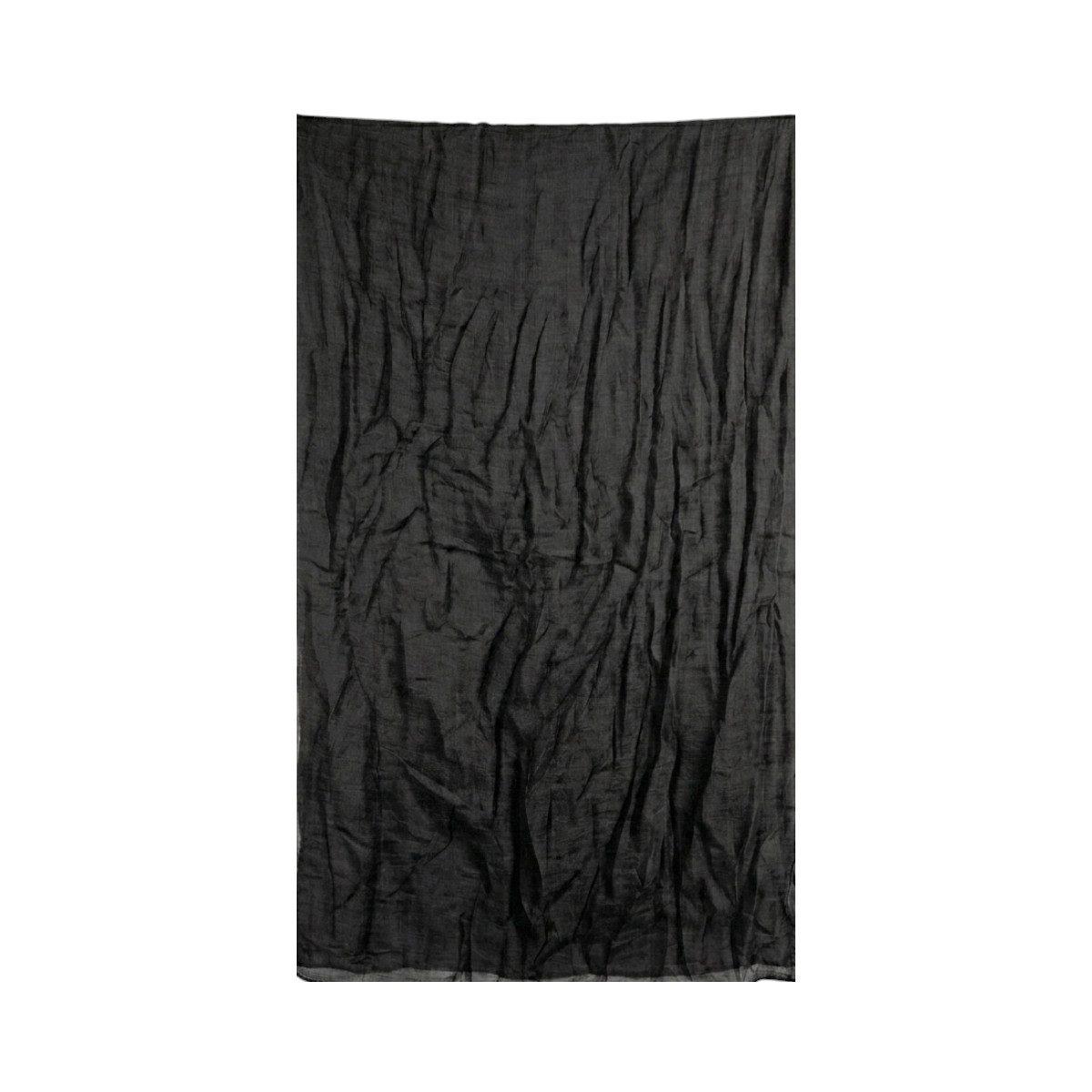 Sciarpa pashmina unisex tinta unita in poliestere colori assortiti