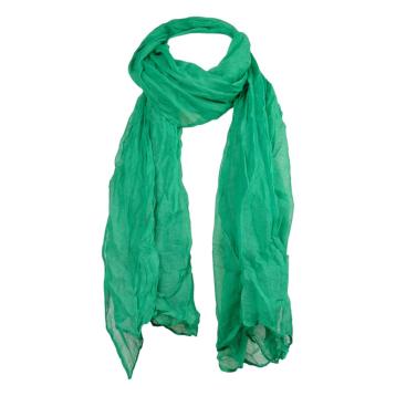 Sciarpa pashmina unisex tinta unita in poliestere colori assortiti