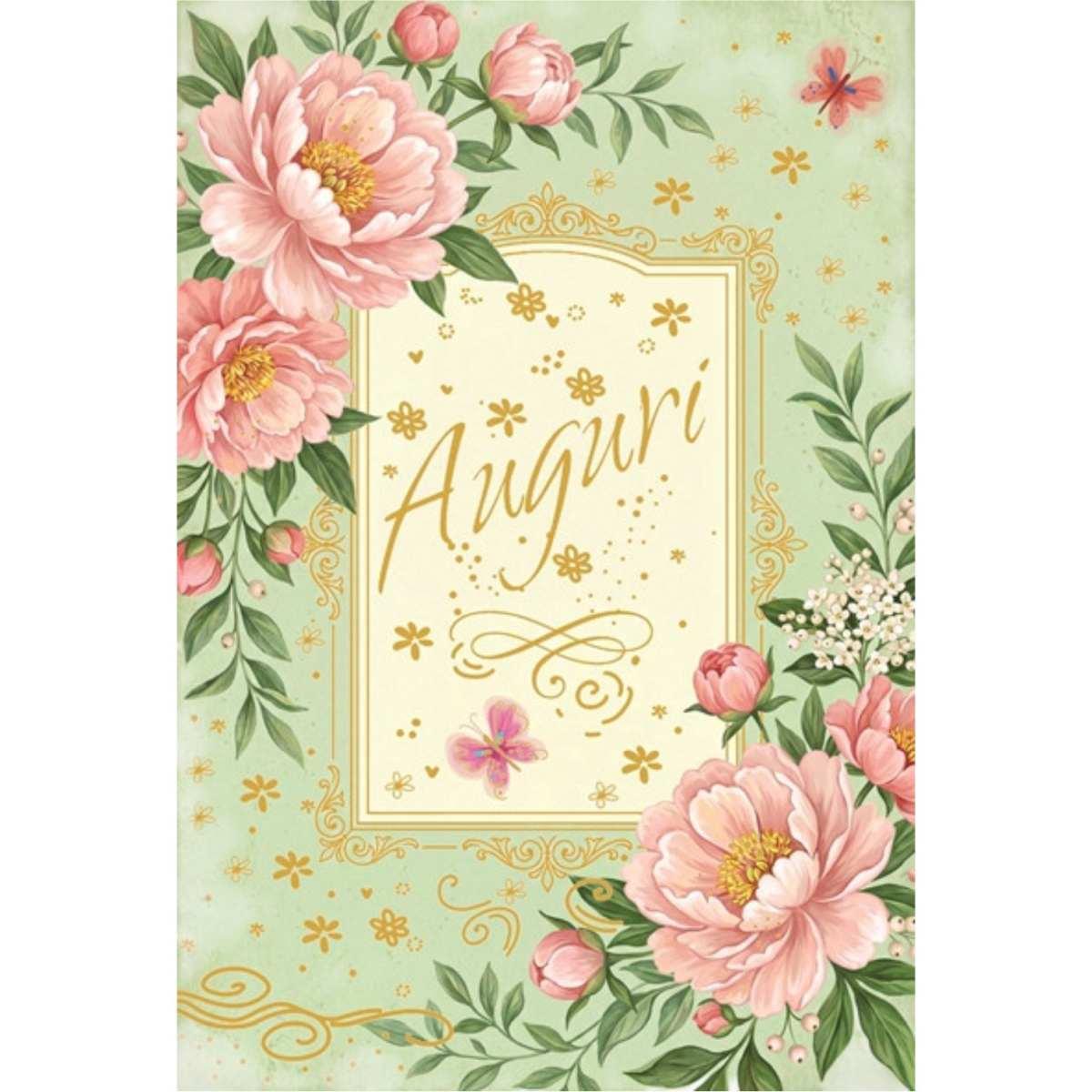 Biglietto auguri elegante per lei
