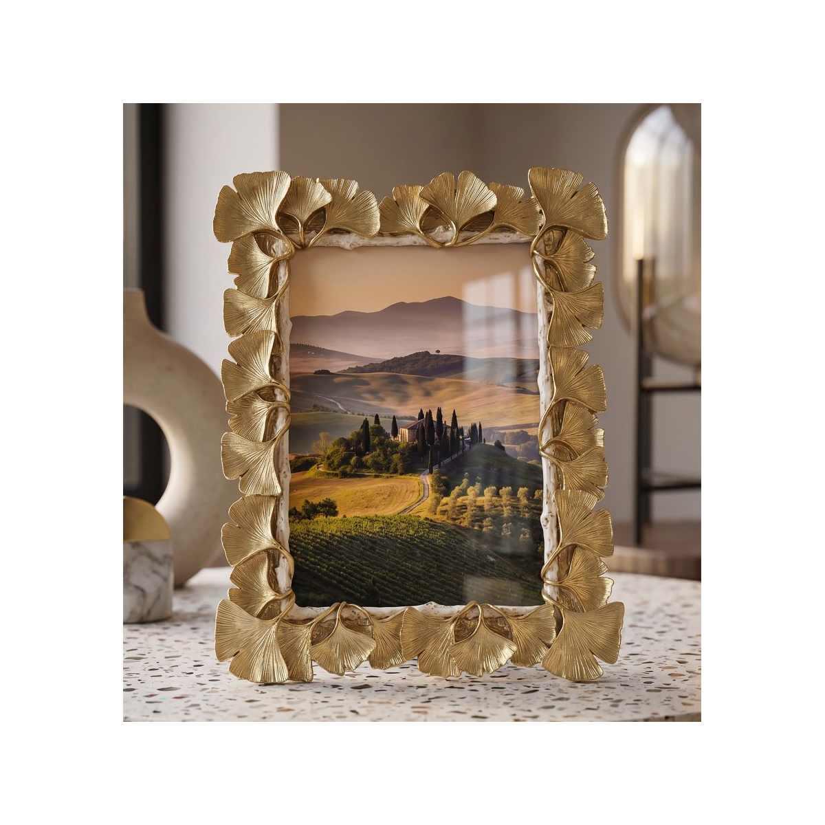 Cornice ginkgo cm 22,3x2x27,2 (misura interna cm 15x20) min 2