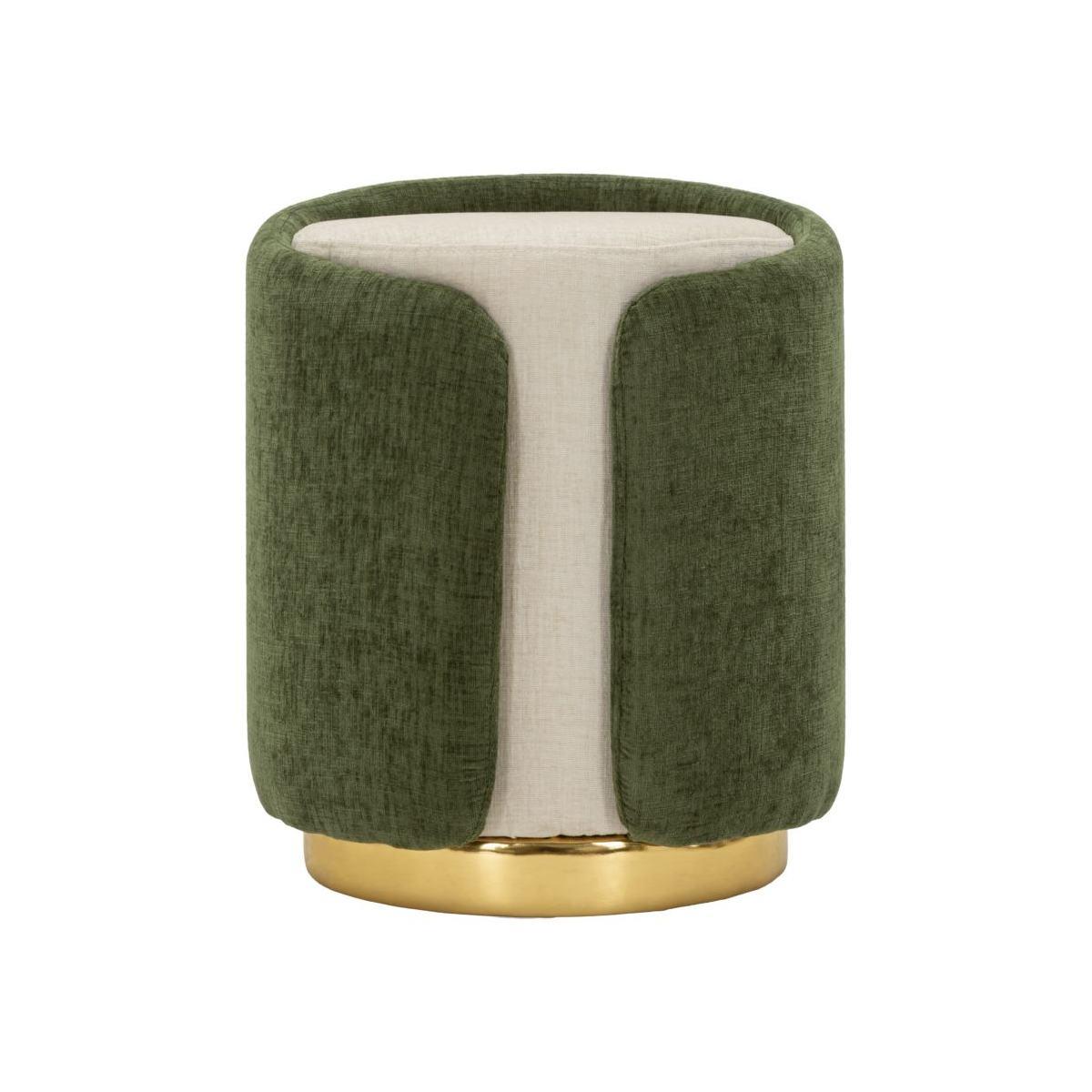 Pouf space verde cm Ø 40x50
