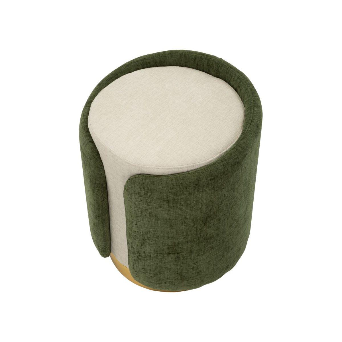 Pouf space verde cm Ø 40x50