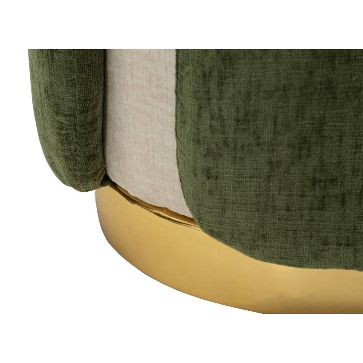 Pouf space verde cm Ø 40x50