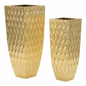 P/vasi unique coppia cm 40x40x100-31x31x81