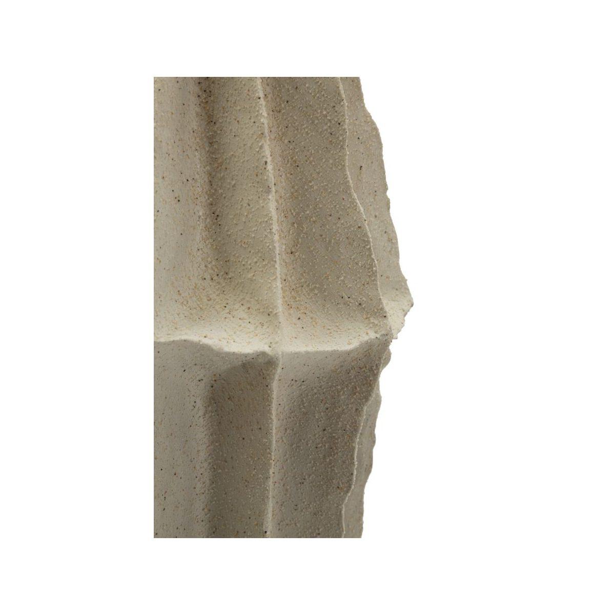 Vaso resina sand cm Ø 22x58