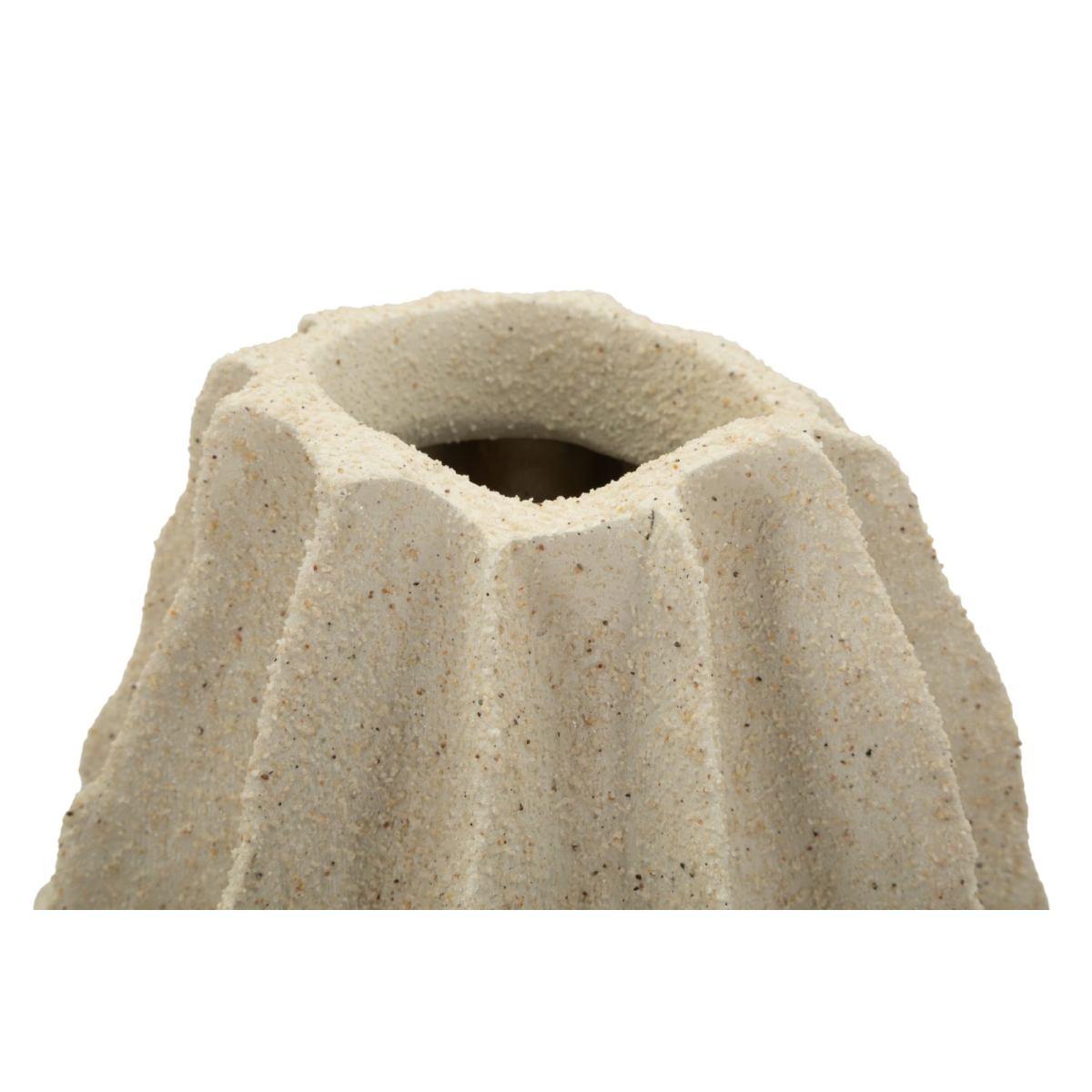Vaso resina sand cm Ø 19,5x44