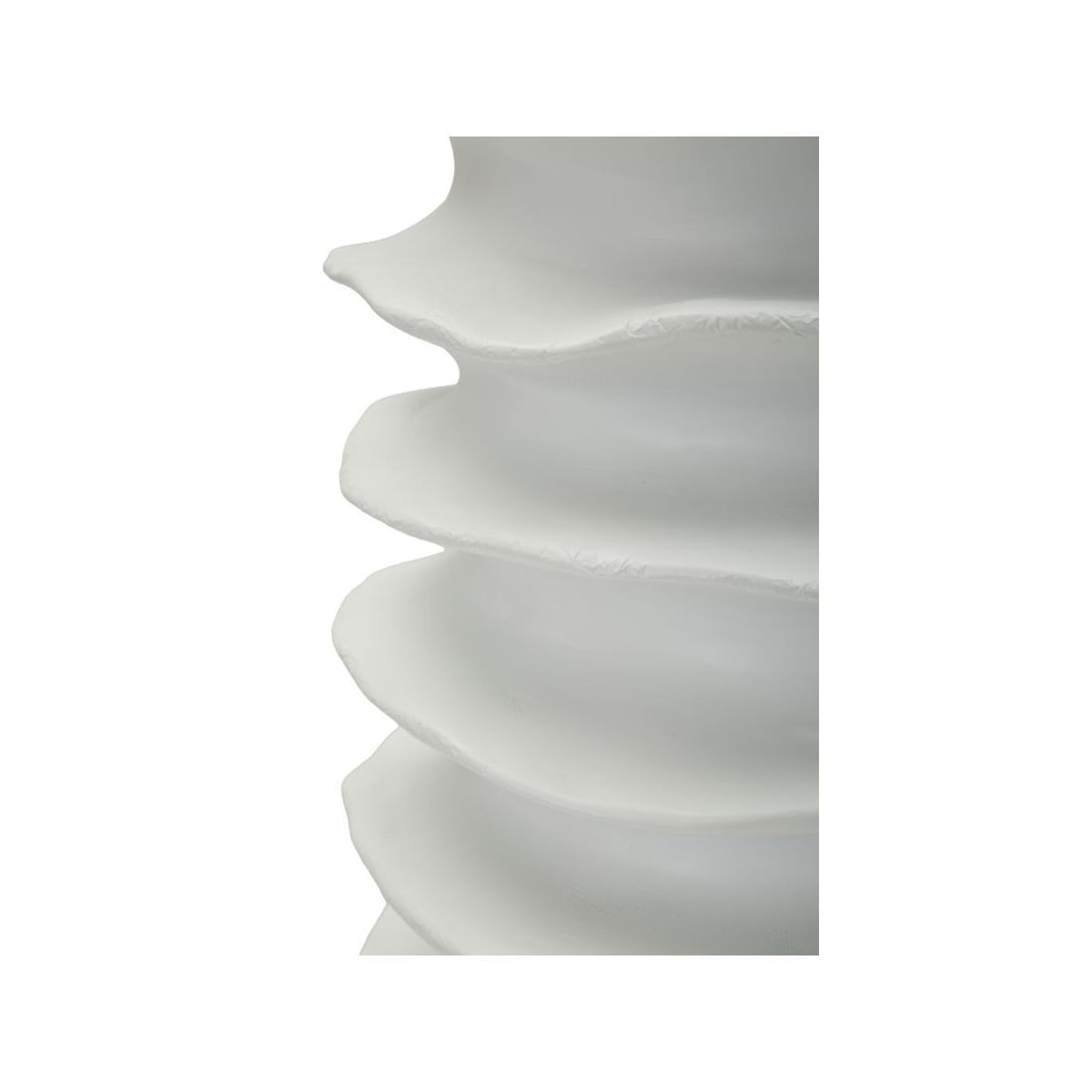 Vaso resina modern cm Ø 29x47