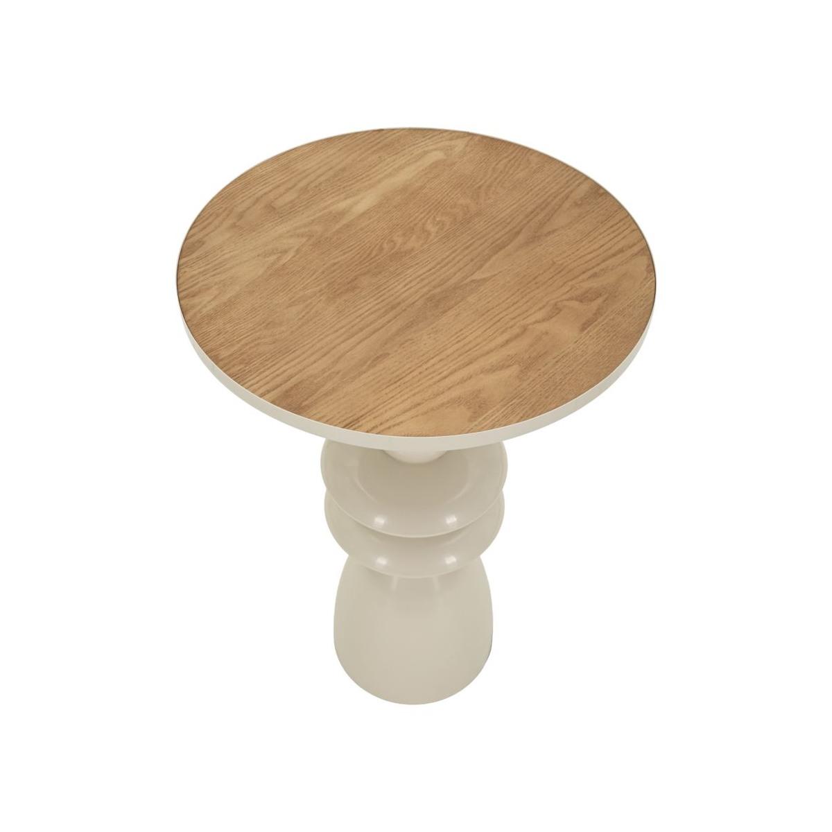 Tavolinetto seoul tortora cm Ø 45,5x63
