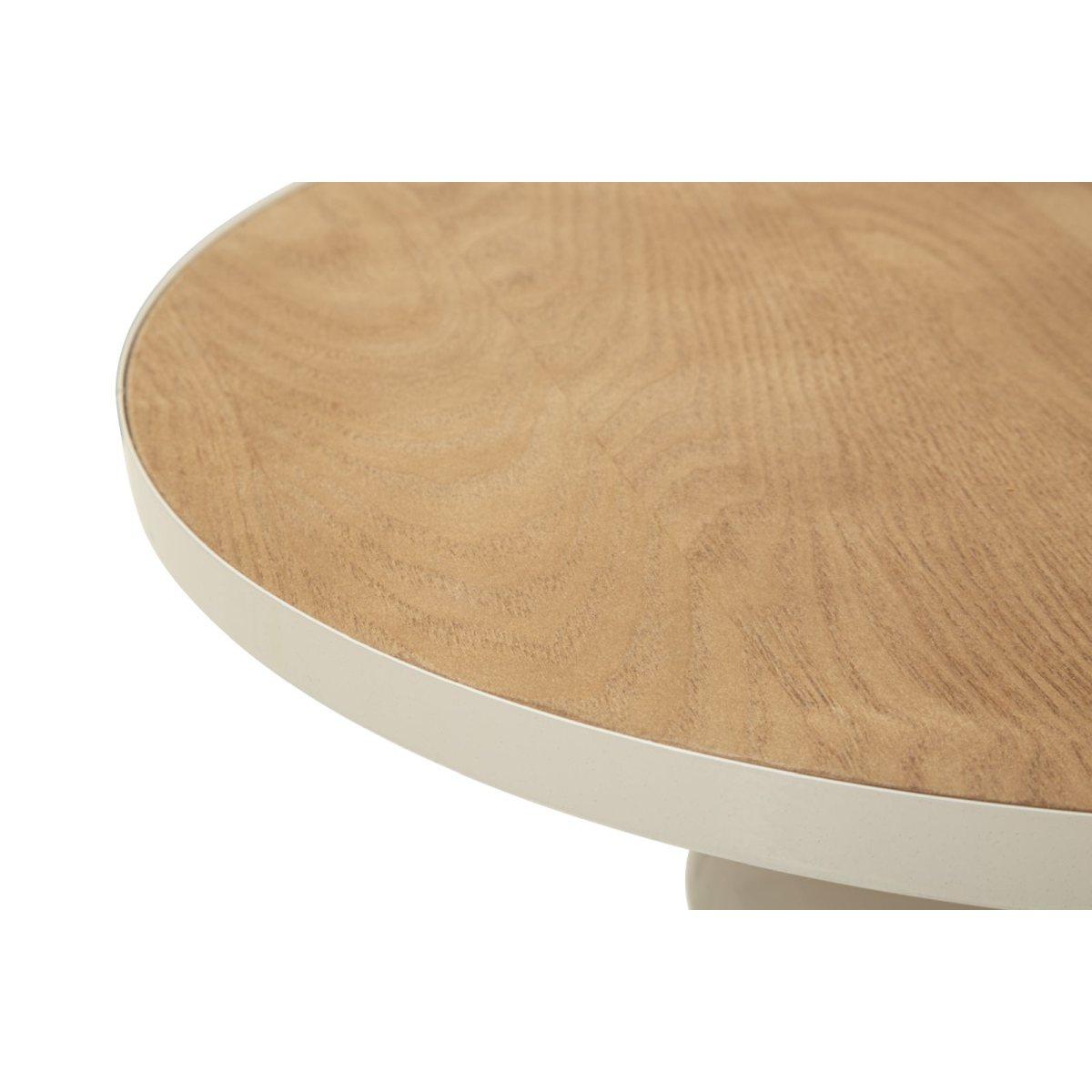 Tavolinetto seoul tortora cm<br> Ø 45,5x49