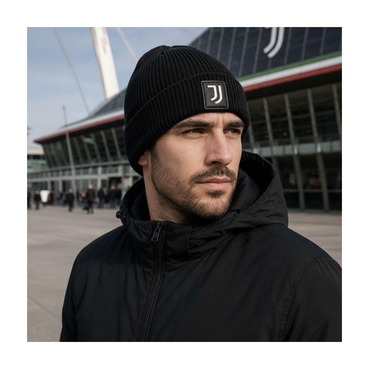 Cappello skipper in maglia uomo con patch in pelle ufficiale Juventus