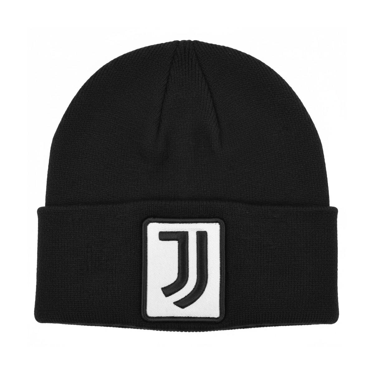Cappello skipper uomo maglia liscia con patch in pelle ufficiale Juventus