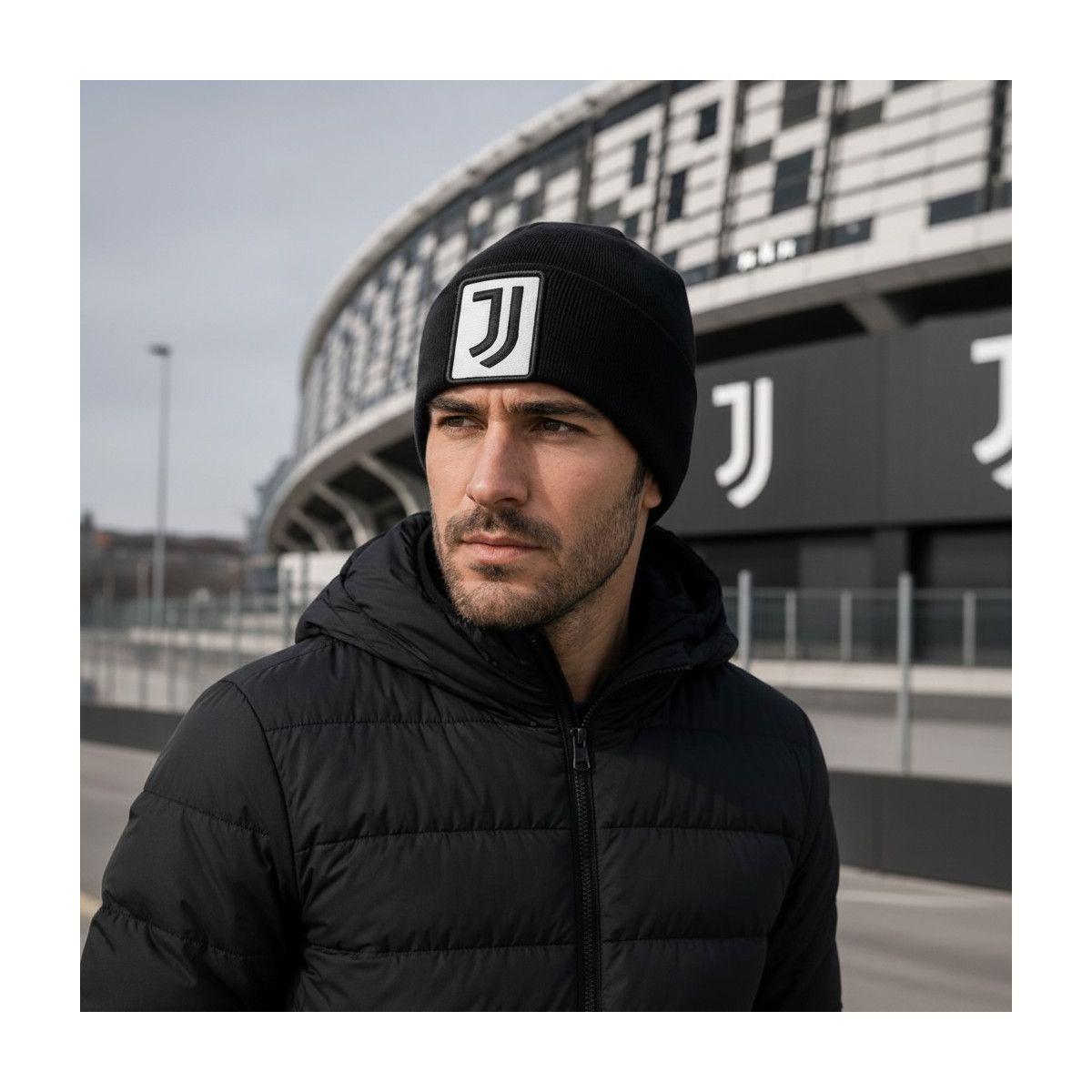 Cappello skipper uomo maglia liscia con patch in pelle ufficiale Juventus