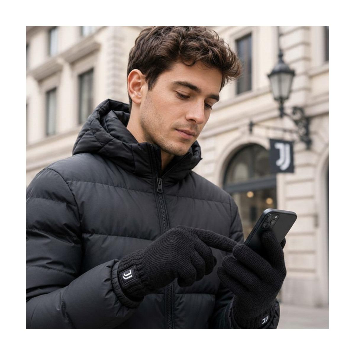 Guanti uomo touch screen ufficiale Juventus