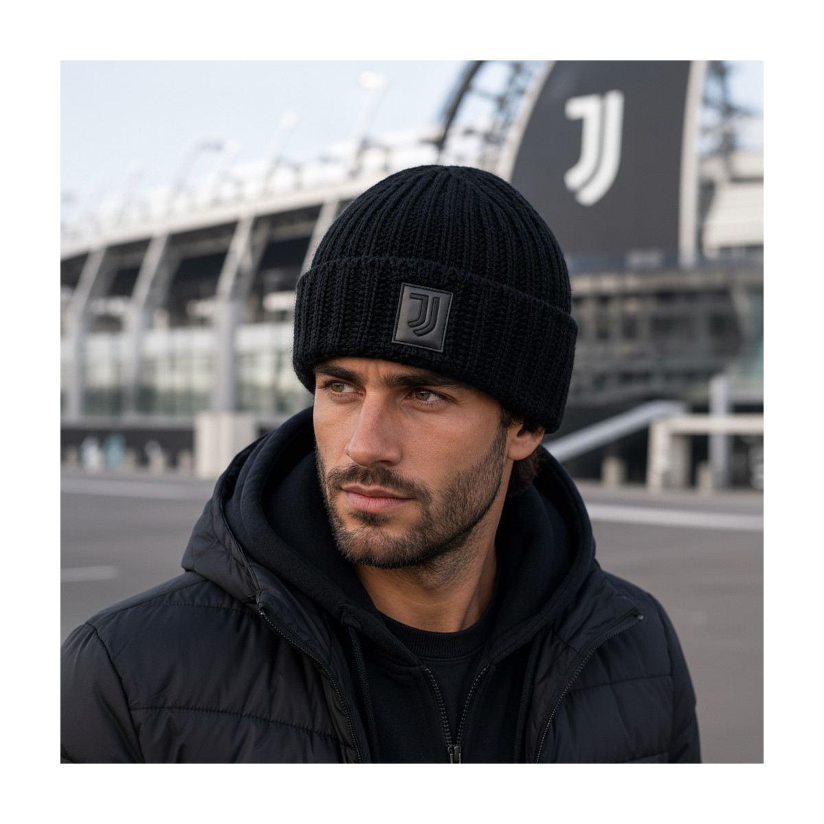 Cappello skipper uomo patch in pelle ricamato ufficiale Juventus