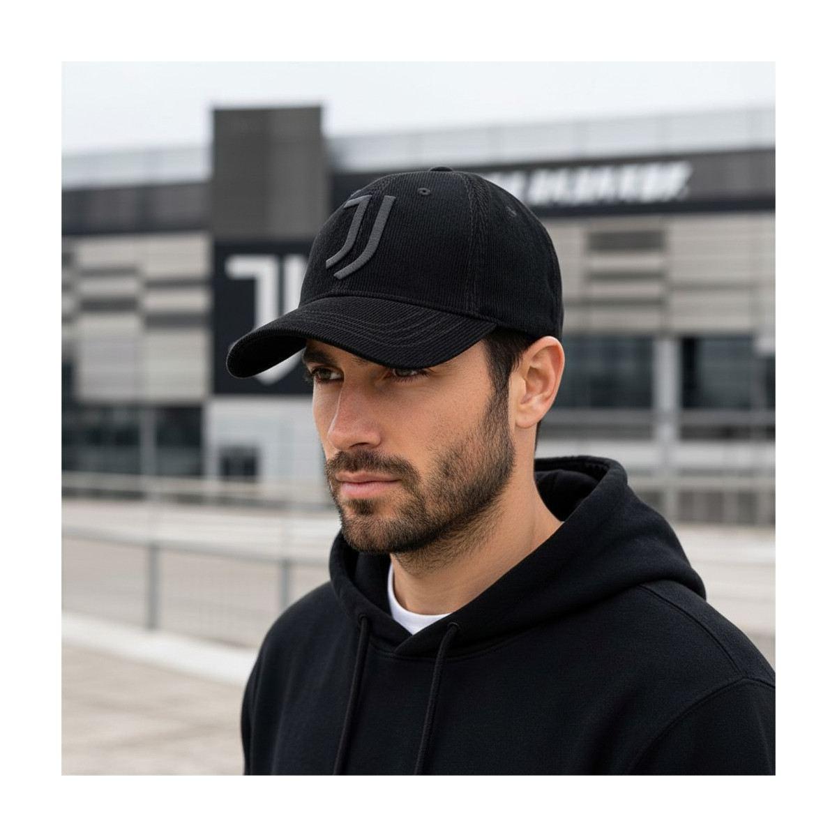 Cappello baseball uomo in velluto ricamo ufficiale Juventus