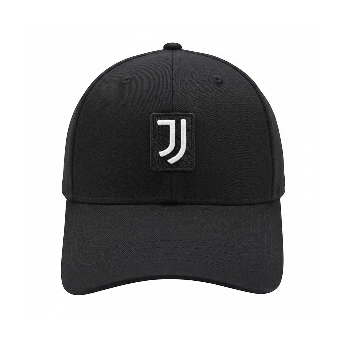 Cappello baseball uomo con patch in pelle e ricami ufficiale Juventus