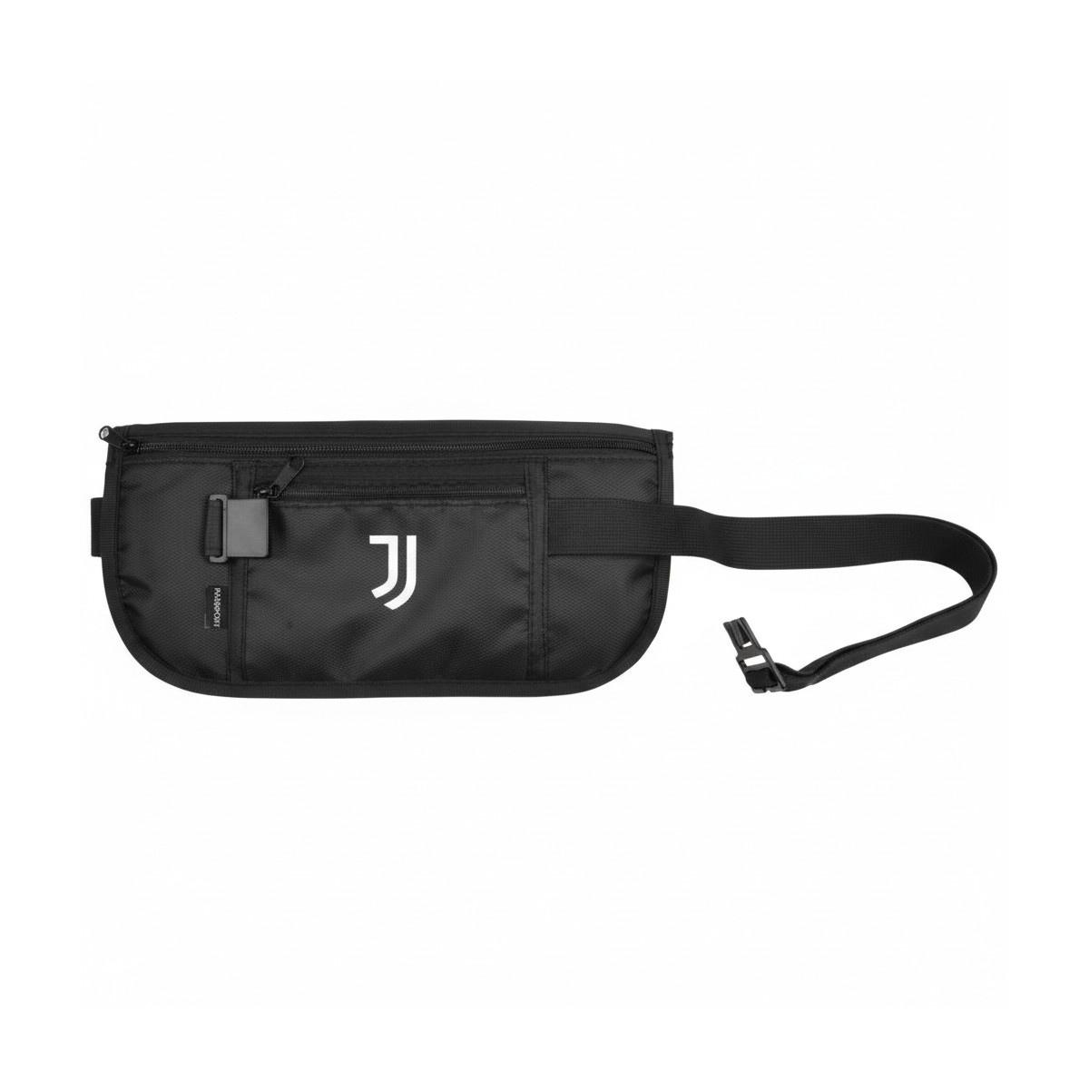 Marsupio uomo da viaggio in poliestere RFID ufficiale Juventus