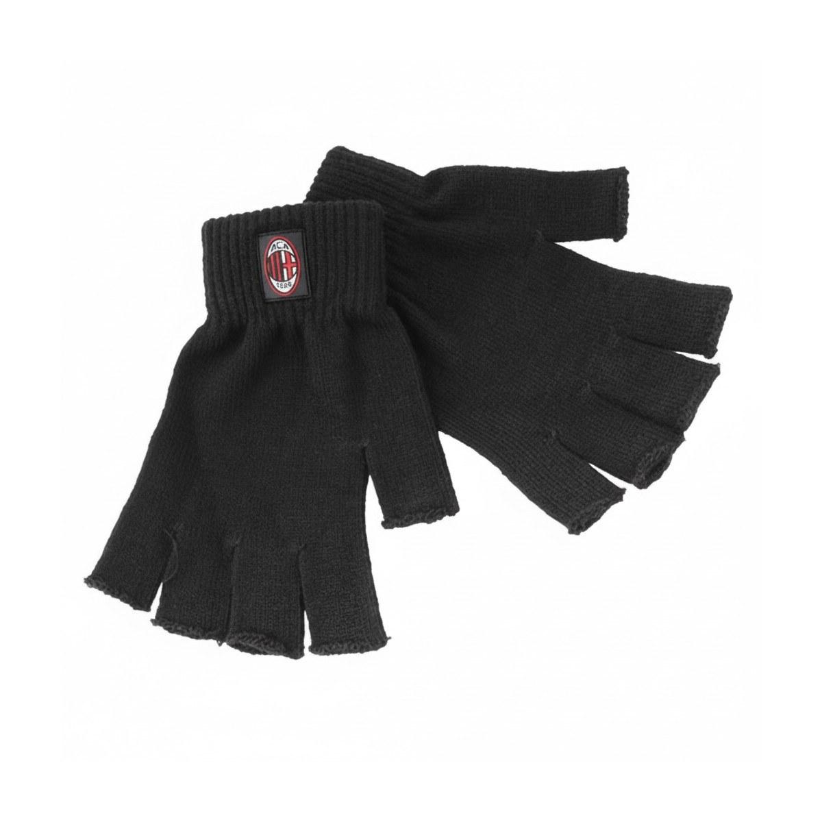 Guanti mezze dita uomo ufficiale Milan