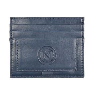 Portacarte in pelle uomo RFID ufficiale SSC Napoli