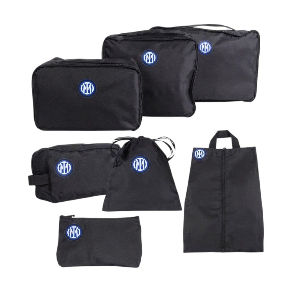 Set 7 pezzi artcoli da viaggio uomo ufficiale Inter