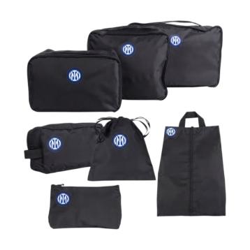 Set 7 pezzi artcoli da viaggio uomo ufficiale Inter