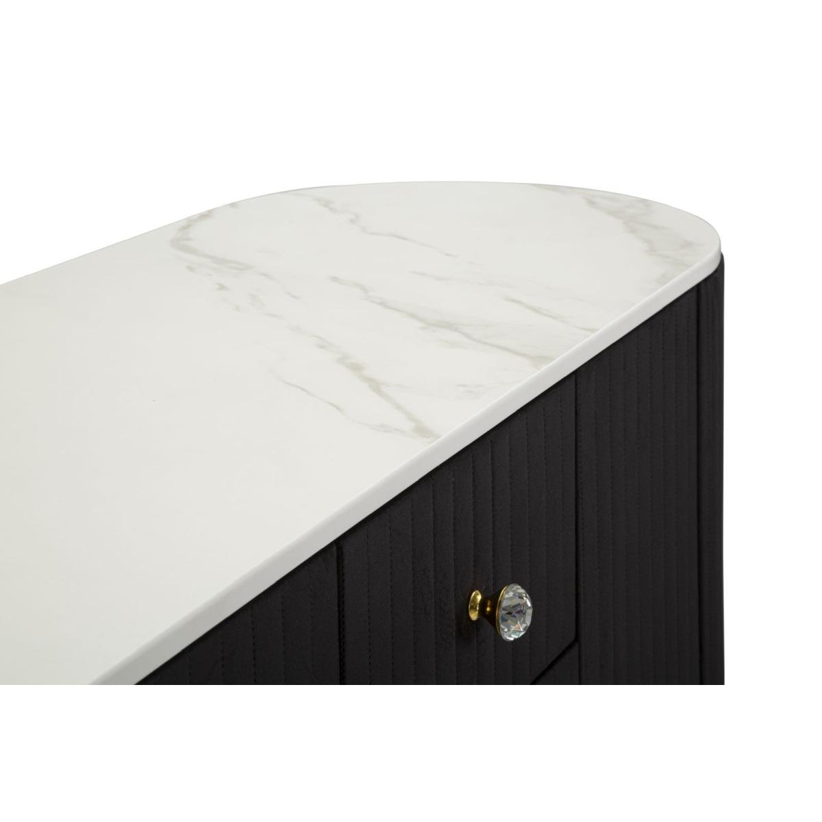 Mobile montpellier nero cm 120x40x85