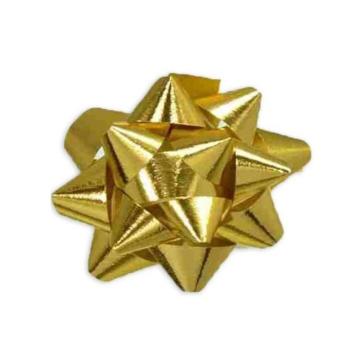 Coccarde adesive metallizzate oro 10 mm. confezione 140 pz.
