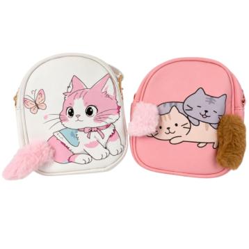 Borsetta bimba tracolla con gattini Le Kikke