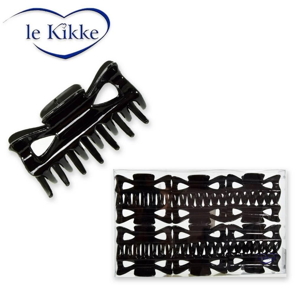 Pinza per capelli nera le Kikke