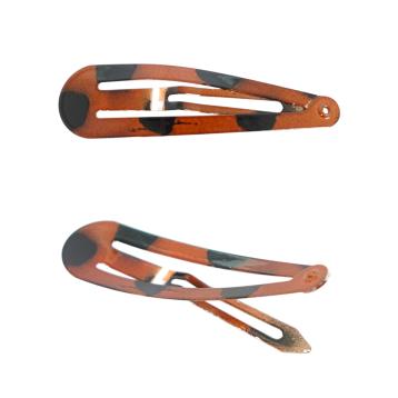 Clic clac per capelli 6 cm tartarugato