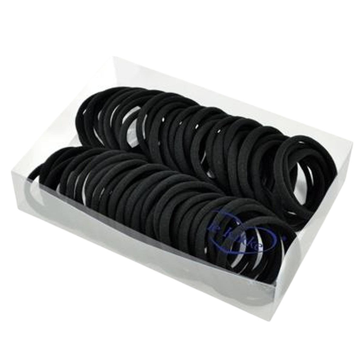 Elastico per capelli nero box 60 pezzi Le Kikke