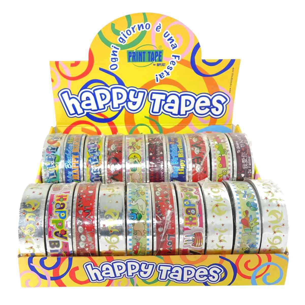 Nastro adesivo vari decorati