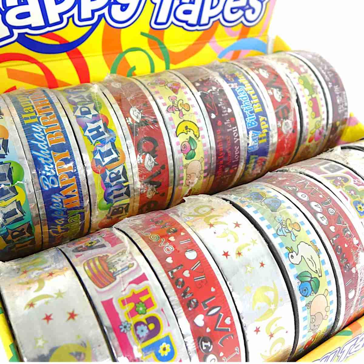 Nastro adesivo vari decorati