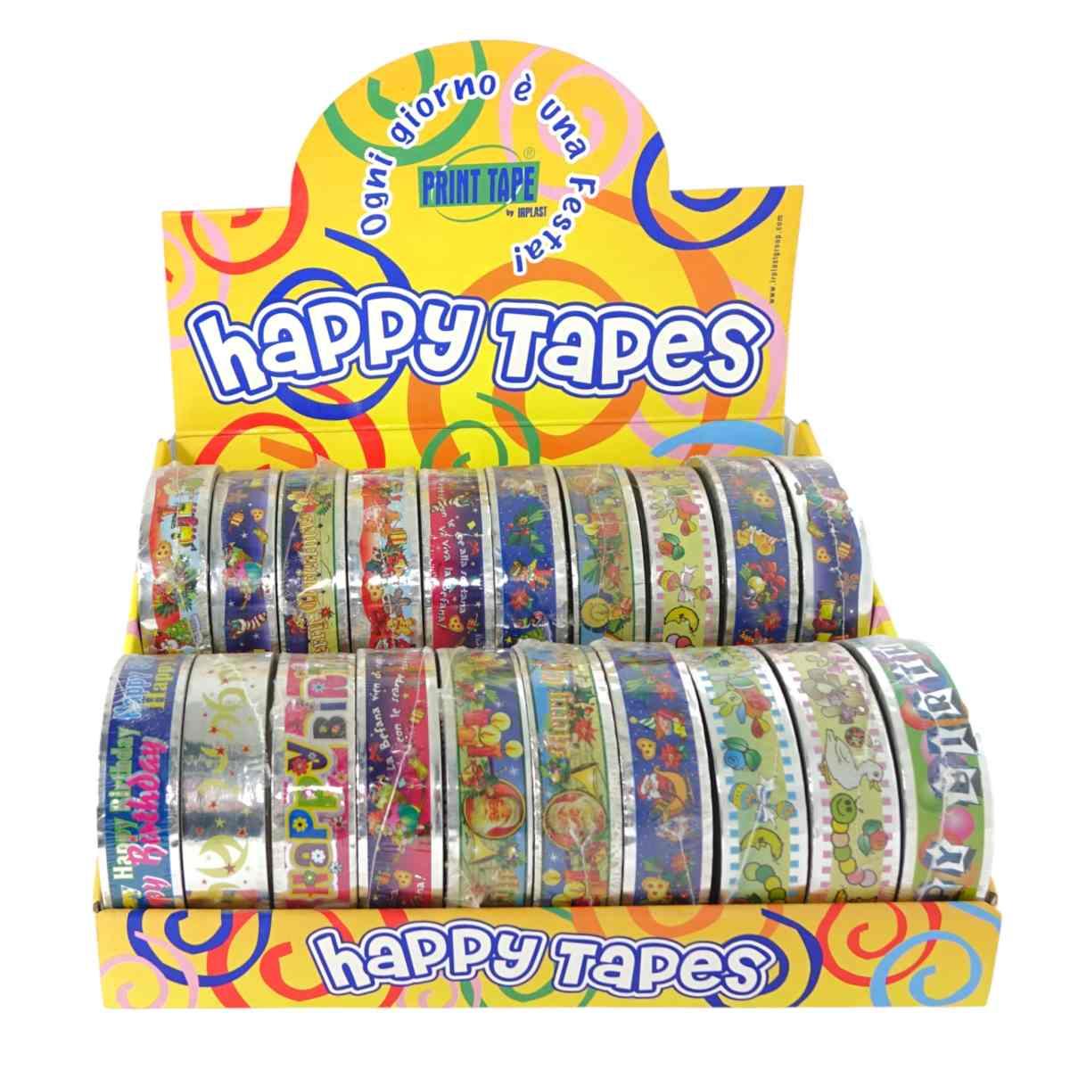 Nastro adesivo decori natalizi ed epifania Made in Italy