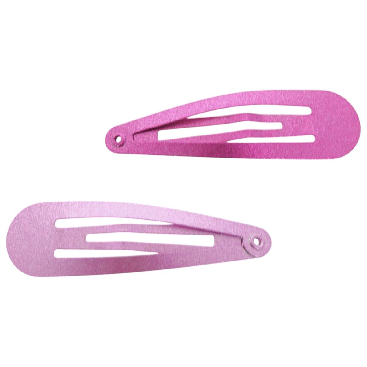 Clic clac per capelli 5 cm toni del fucsia metal