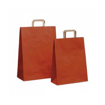 Shoppers carta rosso sealing piatta h 29 X l 22 X p 10