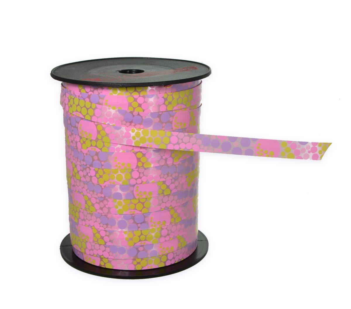 Rocchetto nastro fantasia rosalba mm.10 X 250 metri.