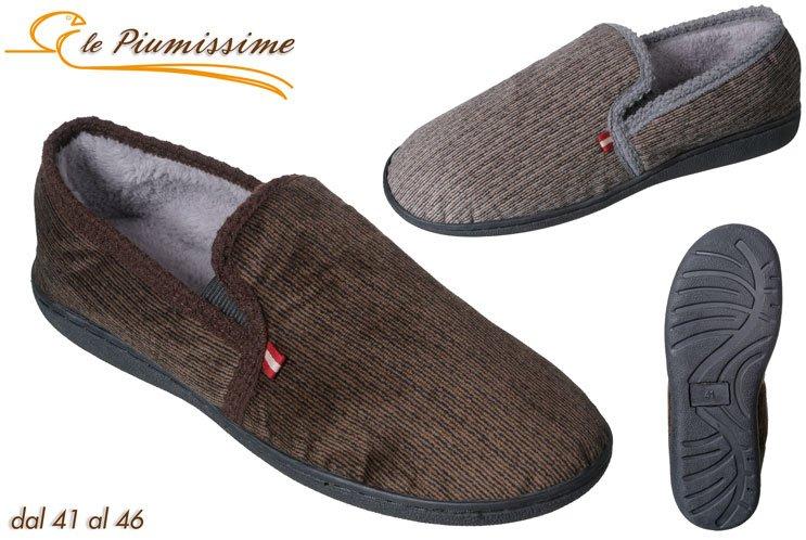 Pantofola uomo 41-46 2ass