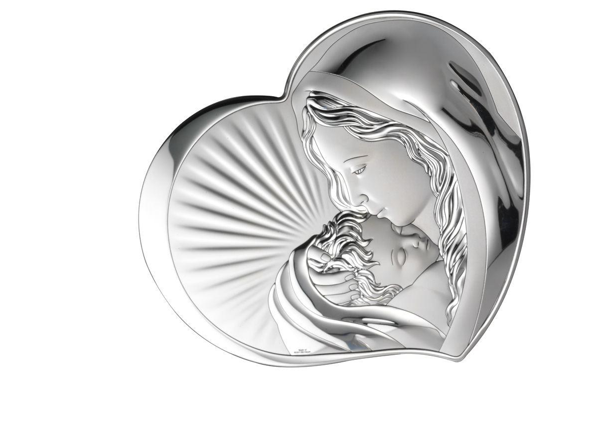 Madonna con bambino 32x28 sagomata