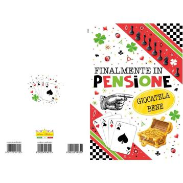 Biglietti auguri per la pensione 2 soggetti