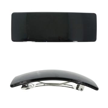 Matik per capelli rettangolare nero h.3 x l.9 cm