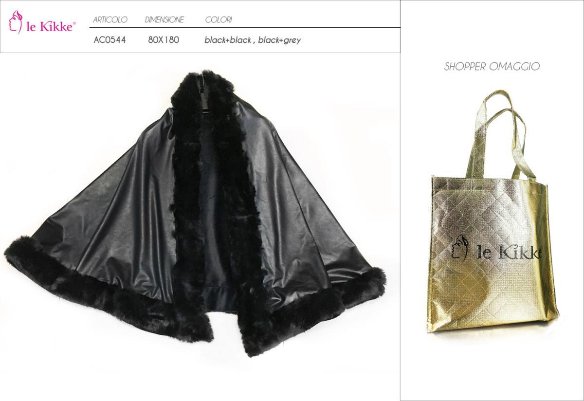 Coprispalle donna bordo pelliccia