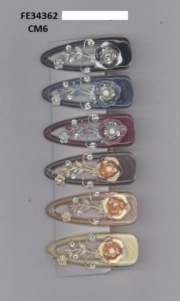 Becco cm6 c/rosa oro/argento metallo senza nichel